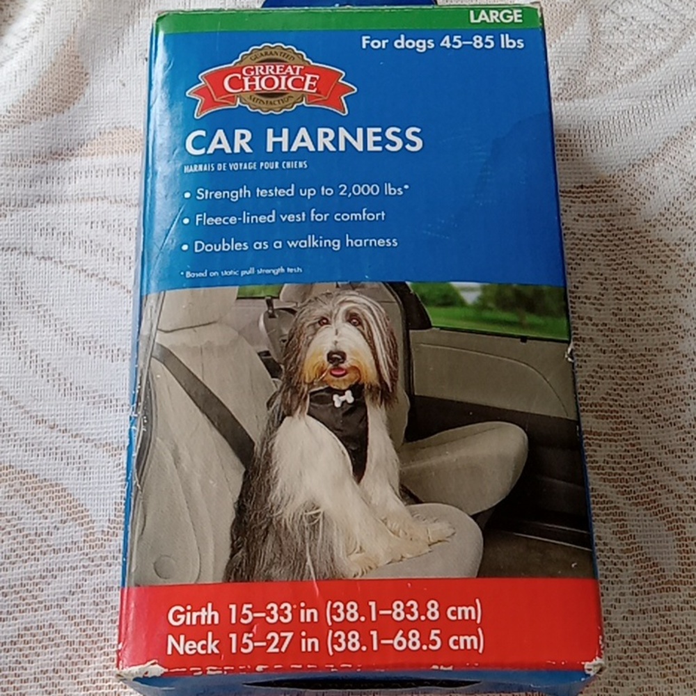 ⭐️ Host Pick ⭐️  X 2 Grreat Choice |  Dog Car Harness